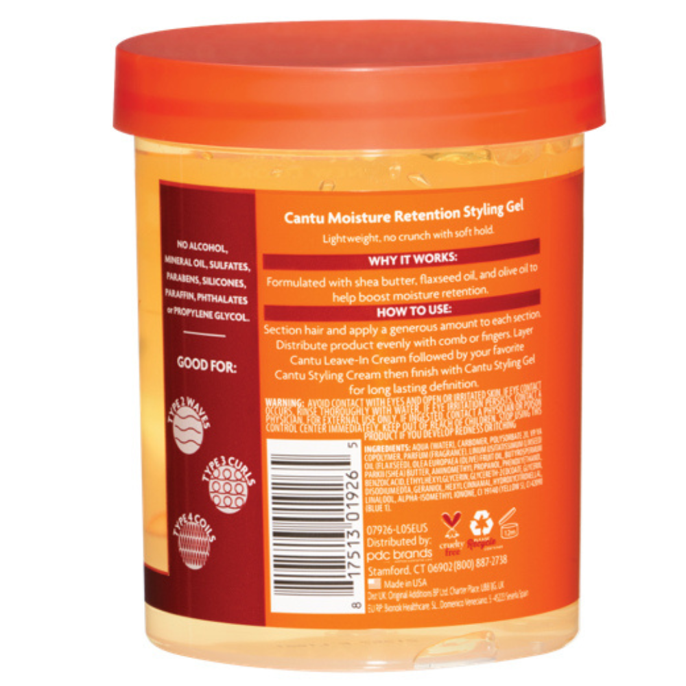 Cantu Shea Butter Maximum Hold Styling Gel