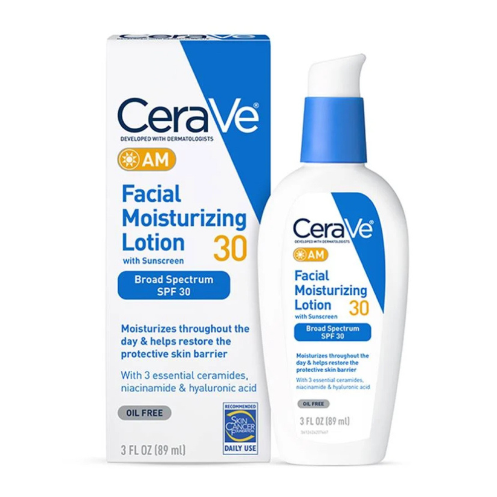 CeraVe AM Facial Moisturizing Lotion SPF 30 - For normal to Dry skin