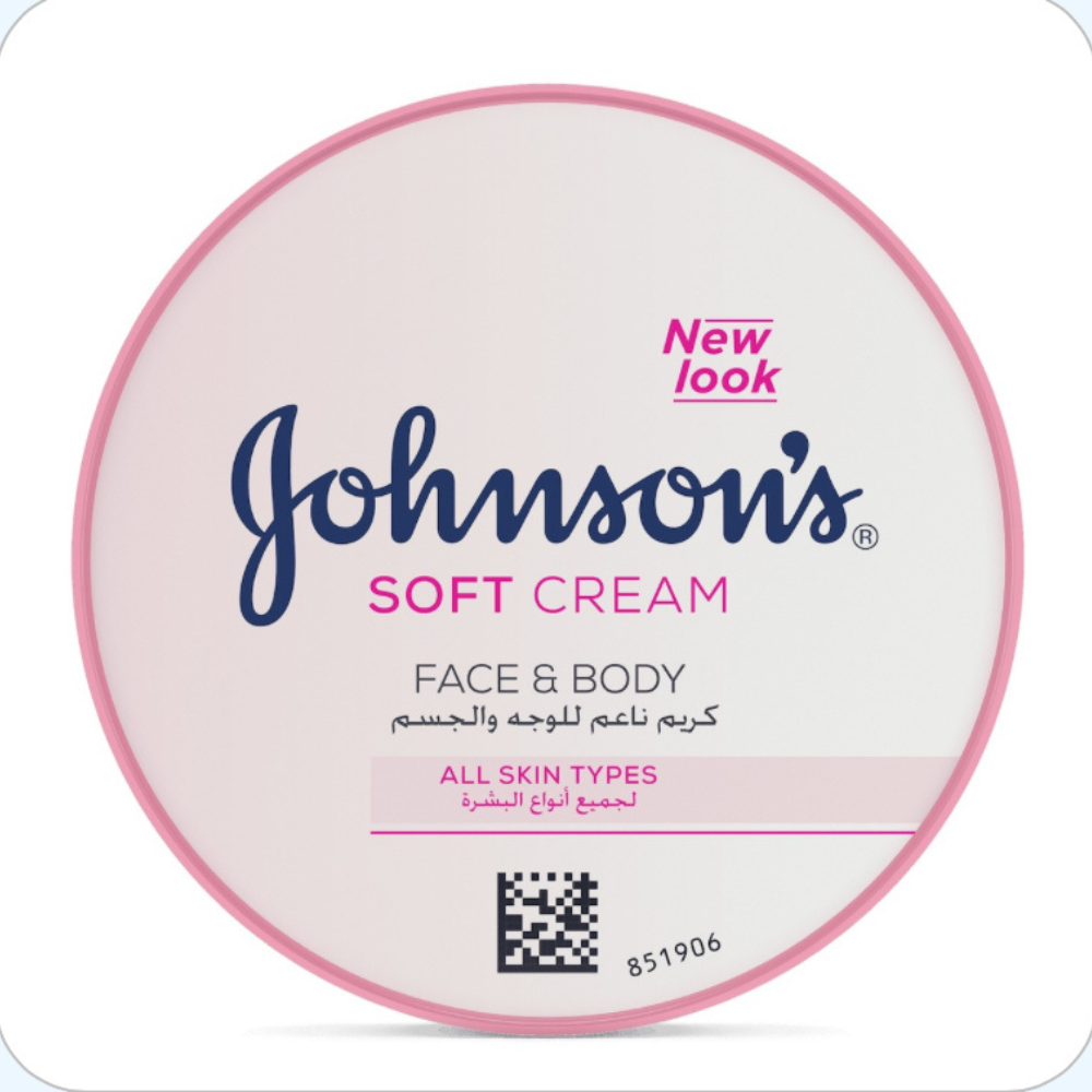 Johnson's 24-Hour Moisture Soft Cream