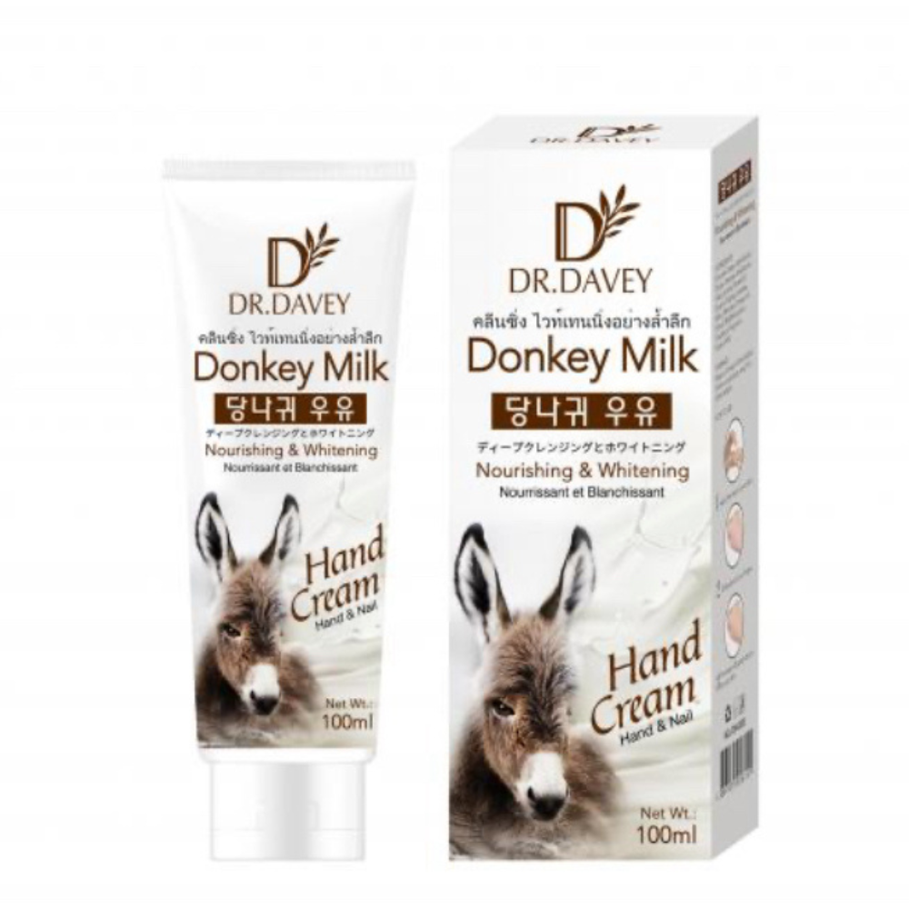 DR.DAVEY Nourishing And Whitening Dankey Milk Hand Cream 100ml