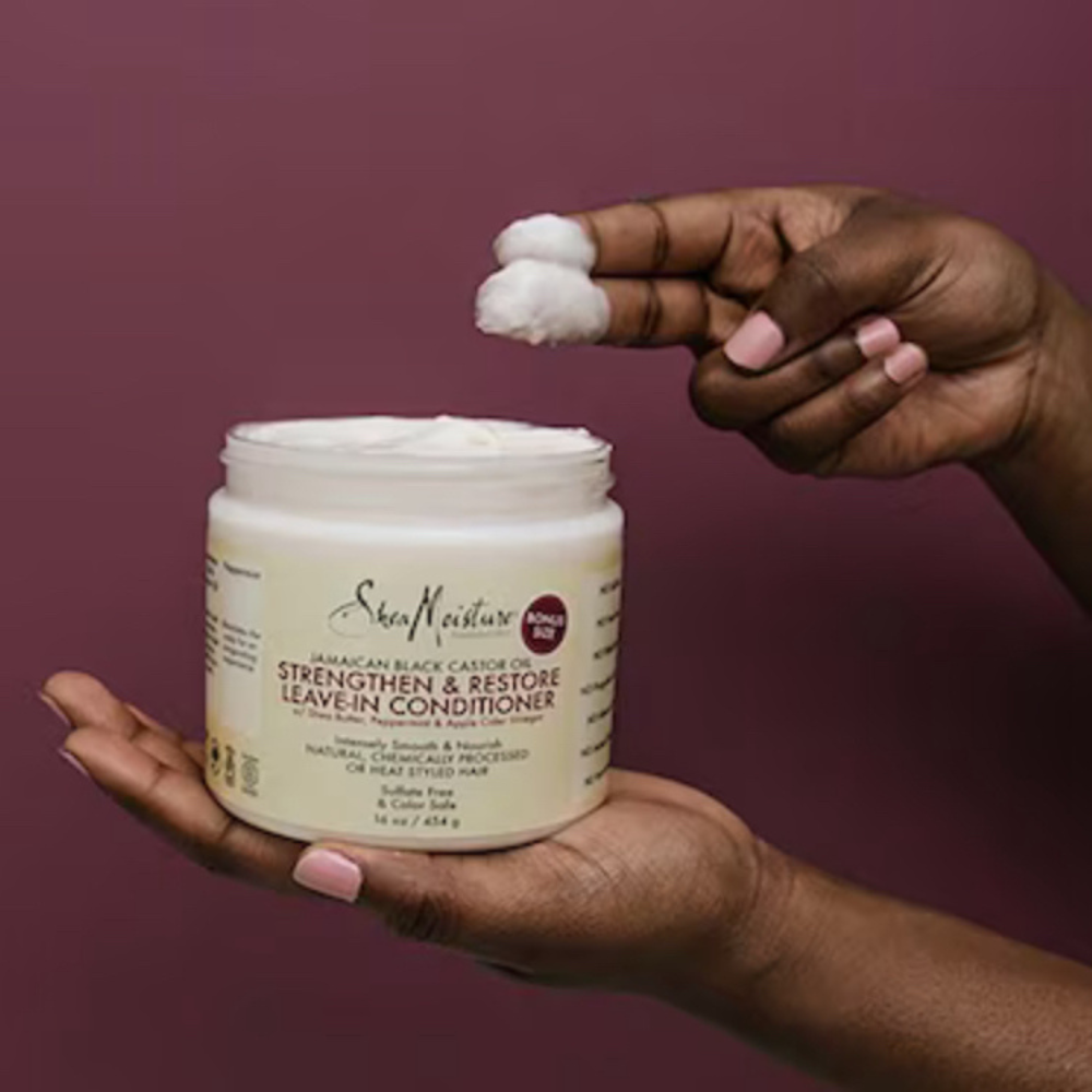 Shea Moisture Jamaican Black Castor Oil Strengthen & Restore Leave-In Conditioner 16oz