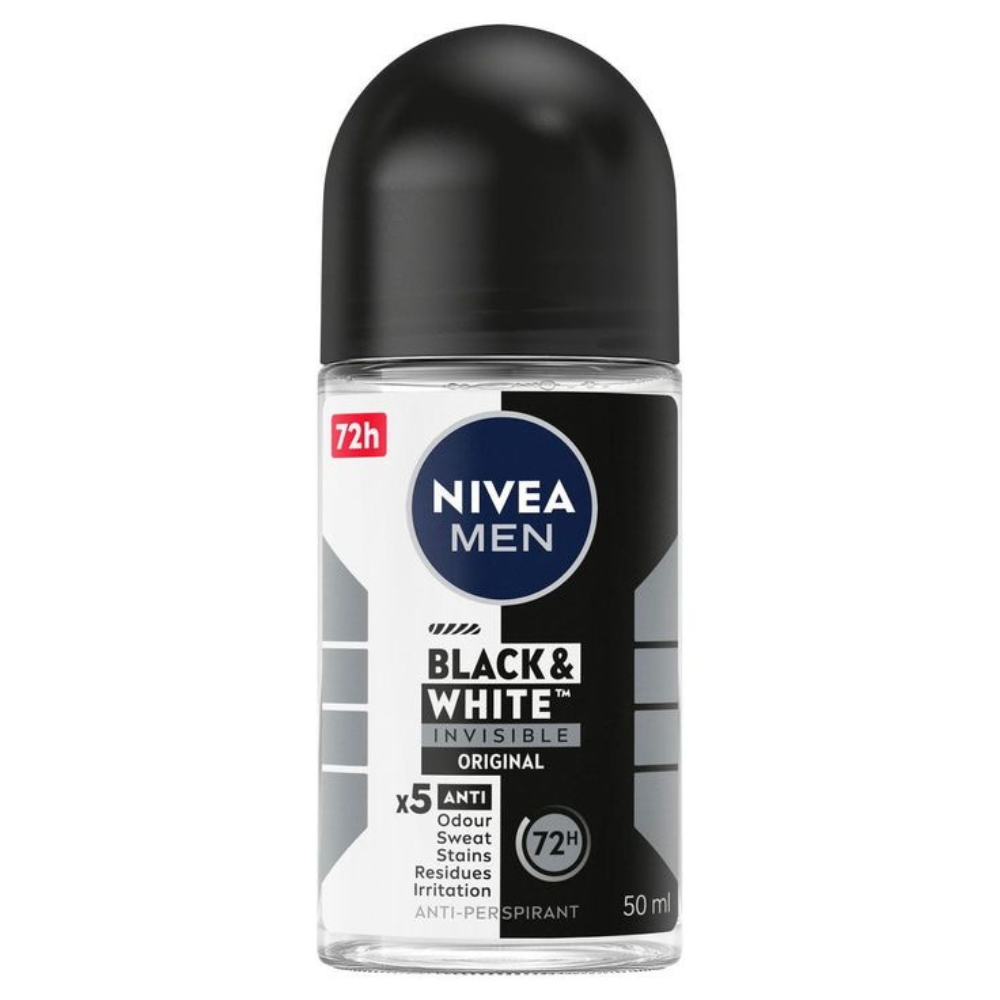 Nivea Men Black & White Invisible Deodorant