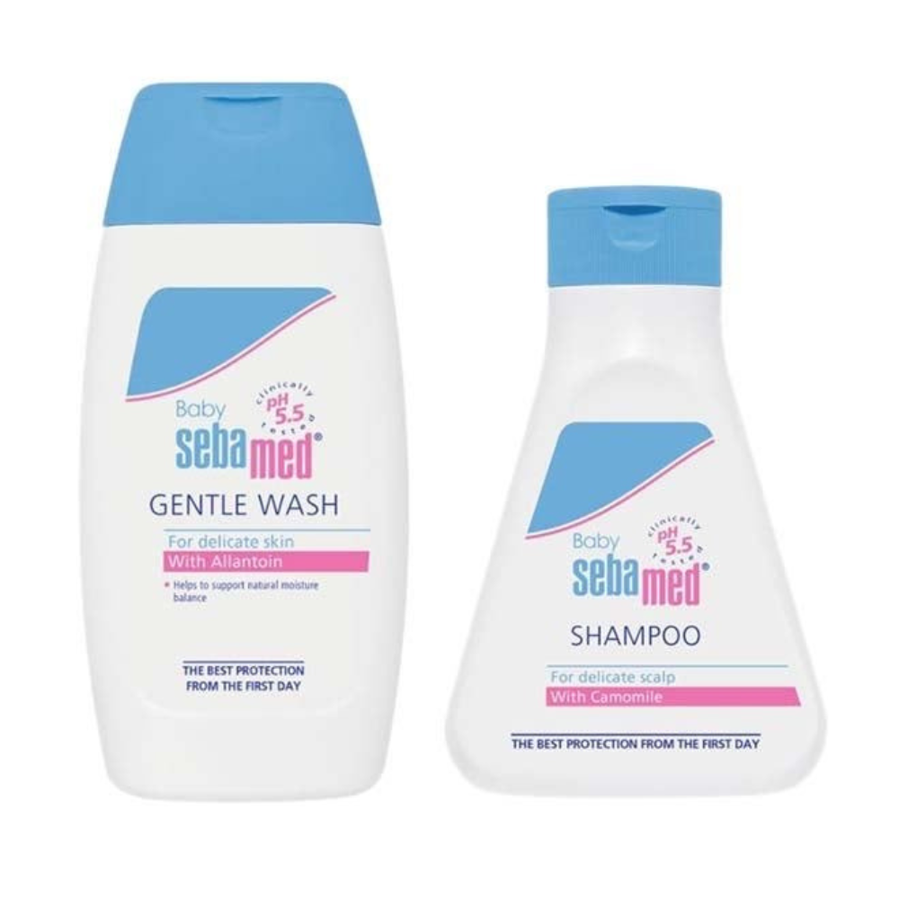 SebaMed baby wash range