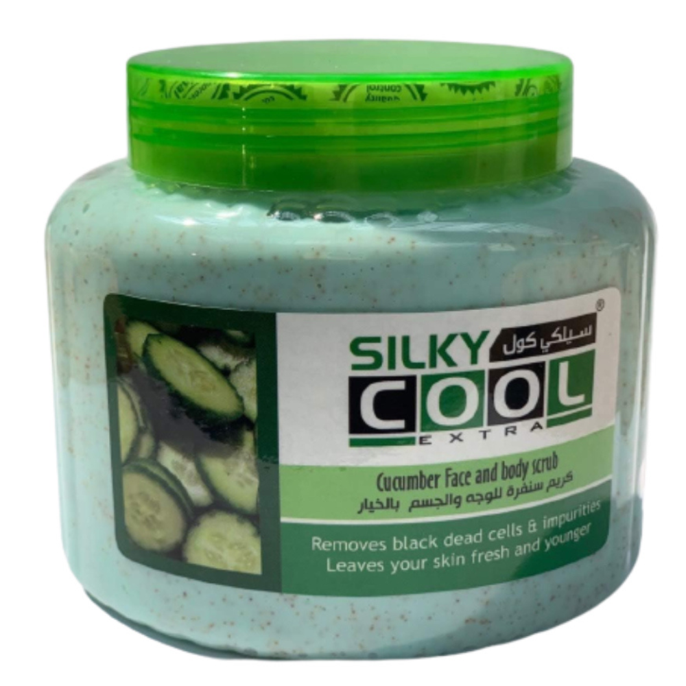 Silky Cool Face & Body Scrub 500ml - Range