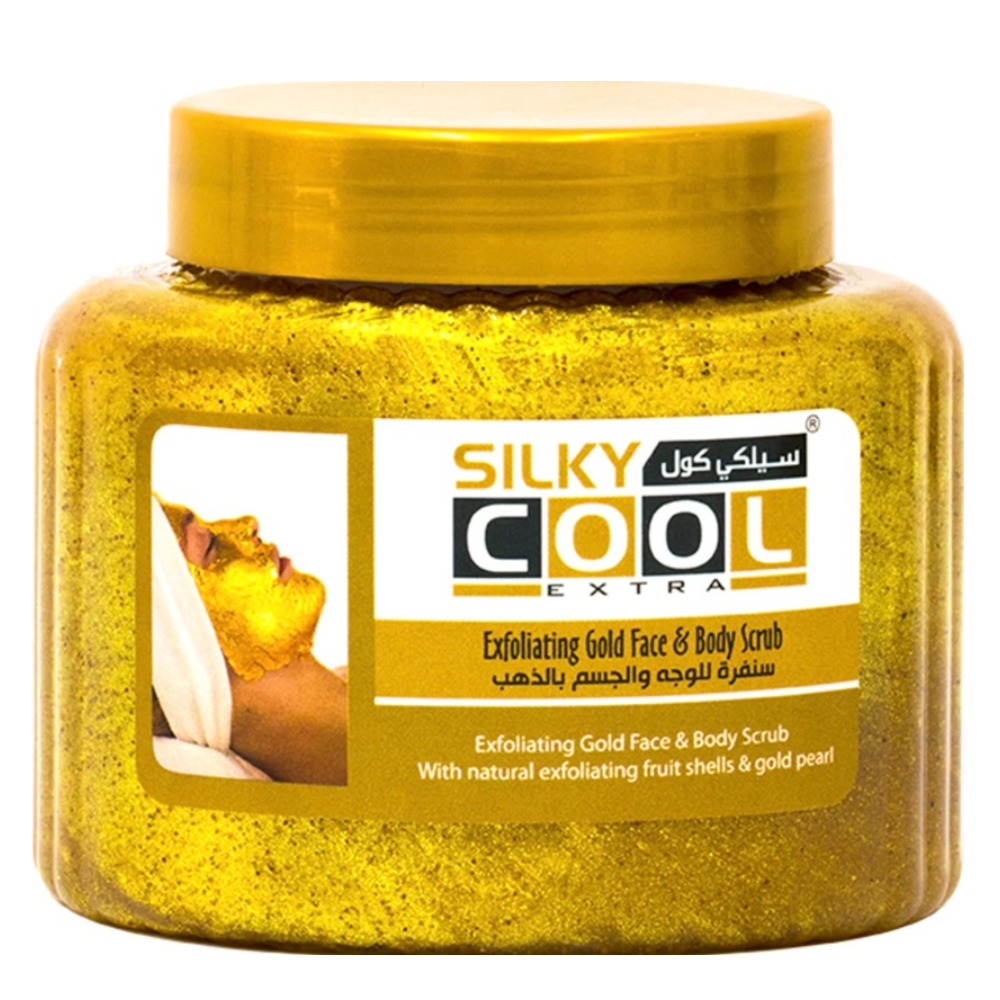 Silky Cool Face & Body Scrub 500ml - Range