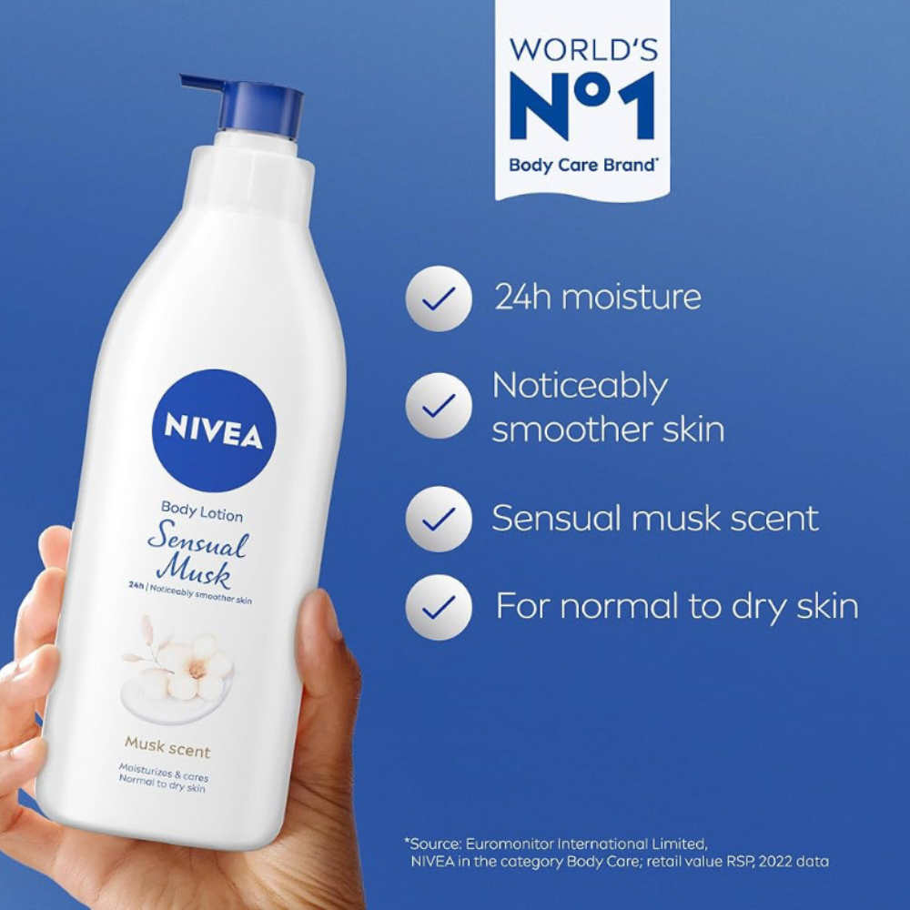 Nivea Sensual Musk Body lotion