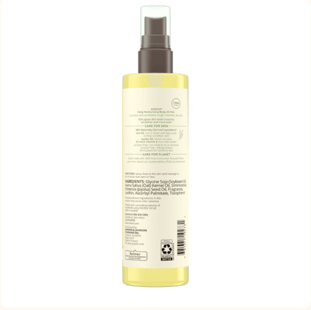 Aveeno Daily Moisturizing Body Oil Mist with Oat Oil
