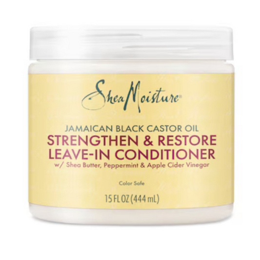 Shea Moisture Jamaican Black Castor Oil Strengthen & Restore Leave-In Conditioner 16oz