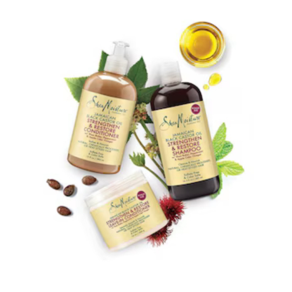 Shea Moisture Jamaican Black Castor Oil Strengthen & Restore Leave-In Conditioner 16oz