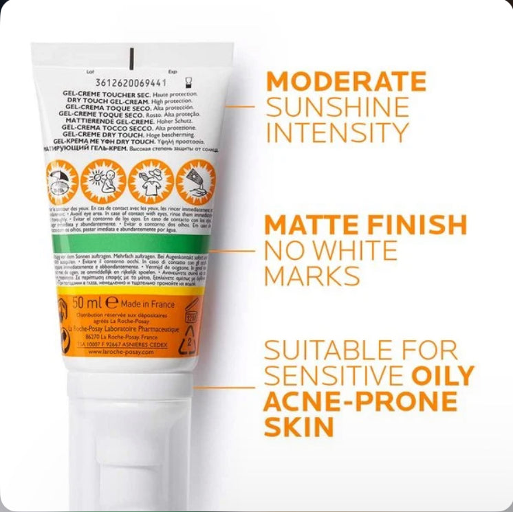 La Roche-Posay Anthelios XL Dry Touch Gel-Cream SPF 50+.