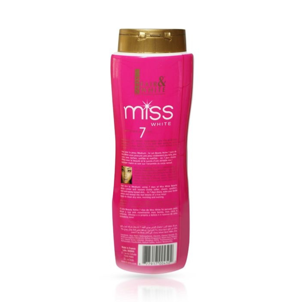 Fair and White Miss White Body Lightening Lotion 7 days 500ml