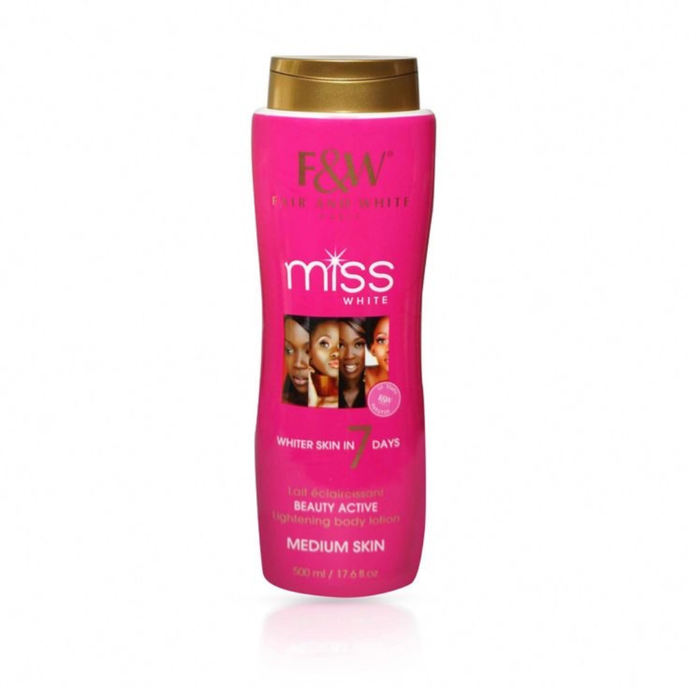 Fair and White Miss White Body Lightening Lotion 7 days 500ml