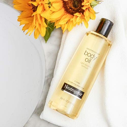 Neutrogena Body Oil, Light Sesame Formula For Dry Skin