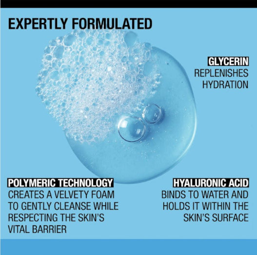 Neutrogena Hydro Boost Gel Cleanser - with Hyaluronic Acid, Fragrance Free