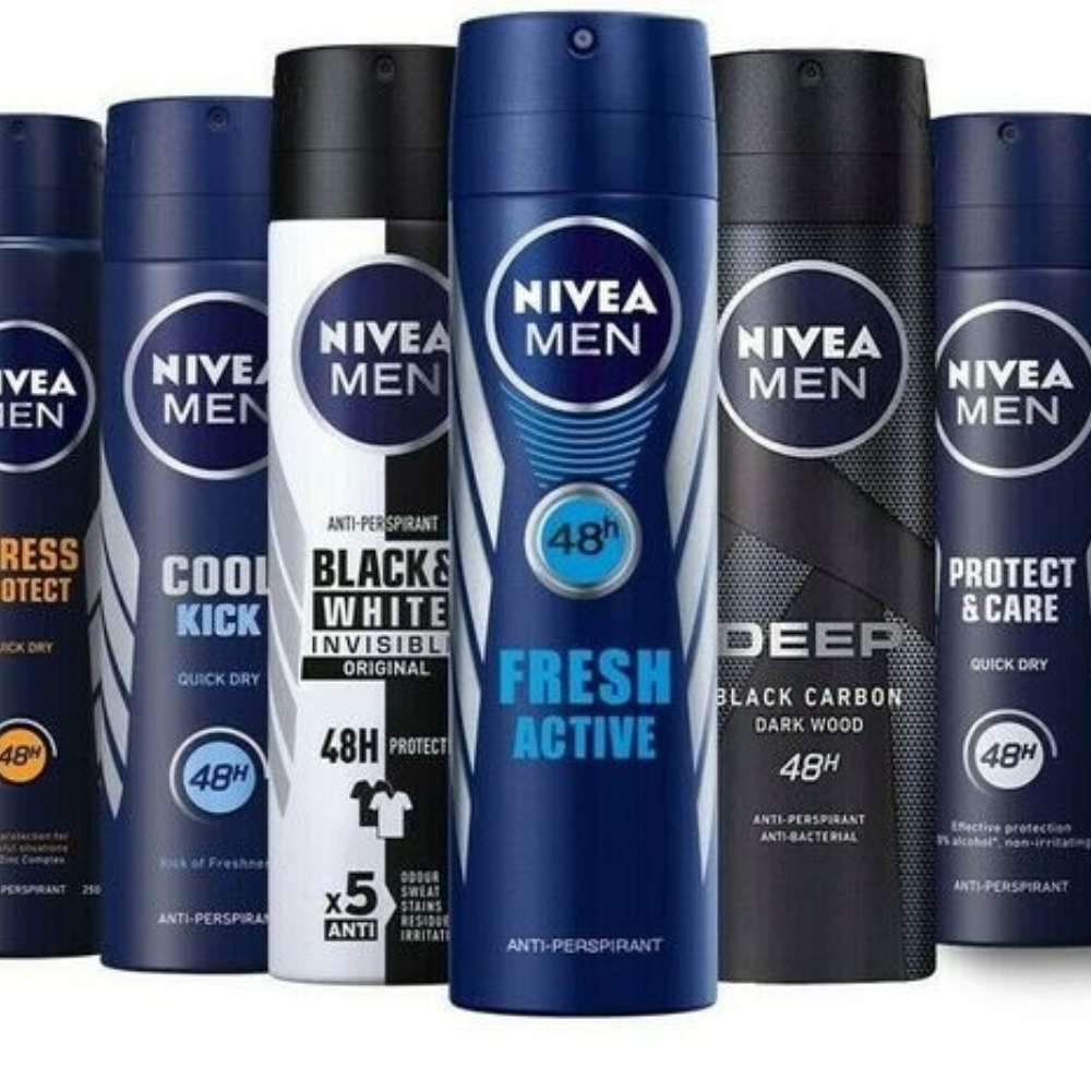 NIVEA BLACK & WHITE INVISIBLE CLEAR DEODORANT SPRAY