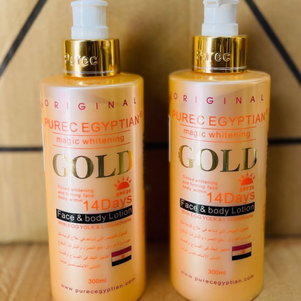 Pure Egyptian Gold Face & Body Lotion