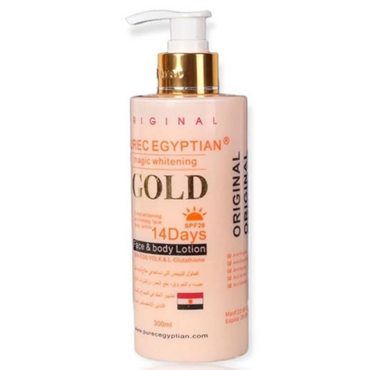 Pure Egyptian Gold Face & Body Lotion
